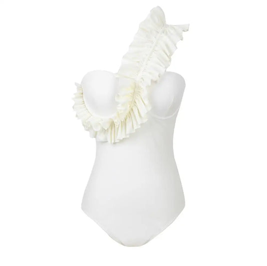 Ruffle Rouge Swimsuit