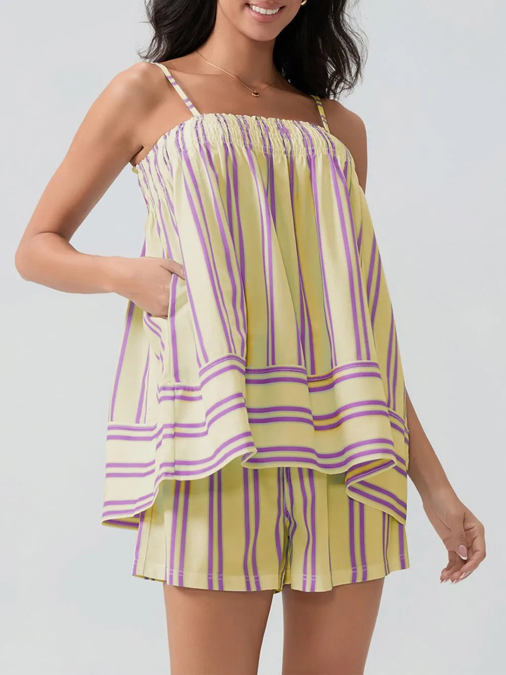 Limoncello Stripe Set
